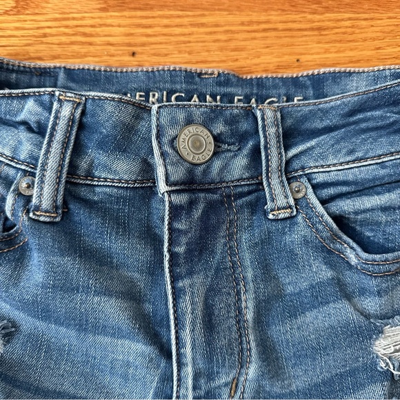 American Eagle Ne(x)t Level High-Waisted Denim Short - Picture 4 of 7